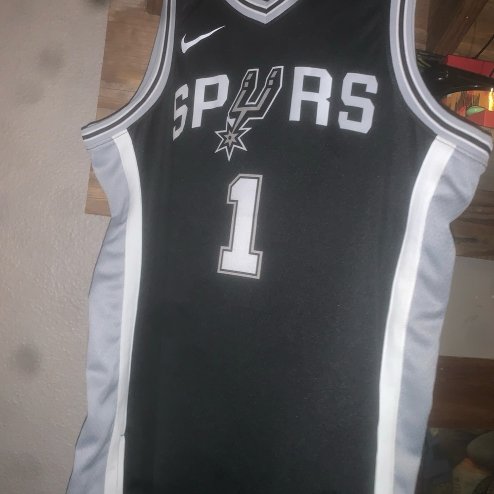 Nike Black and White Spurs Game Jersey $80 dollars each jersey